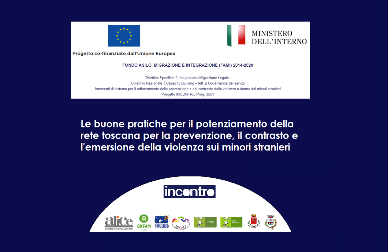 Course Image Le Buone Pratiche Per Il Potenziamento Della Rete Toscana Per La Prevenzione, Il Contrasto E L'emersione Della Violenza Sui Minori Stranieri