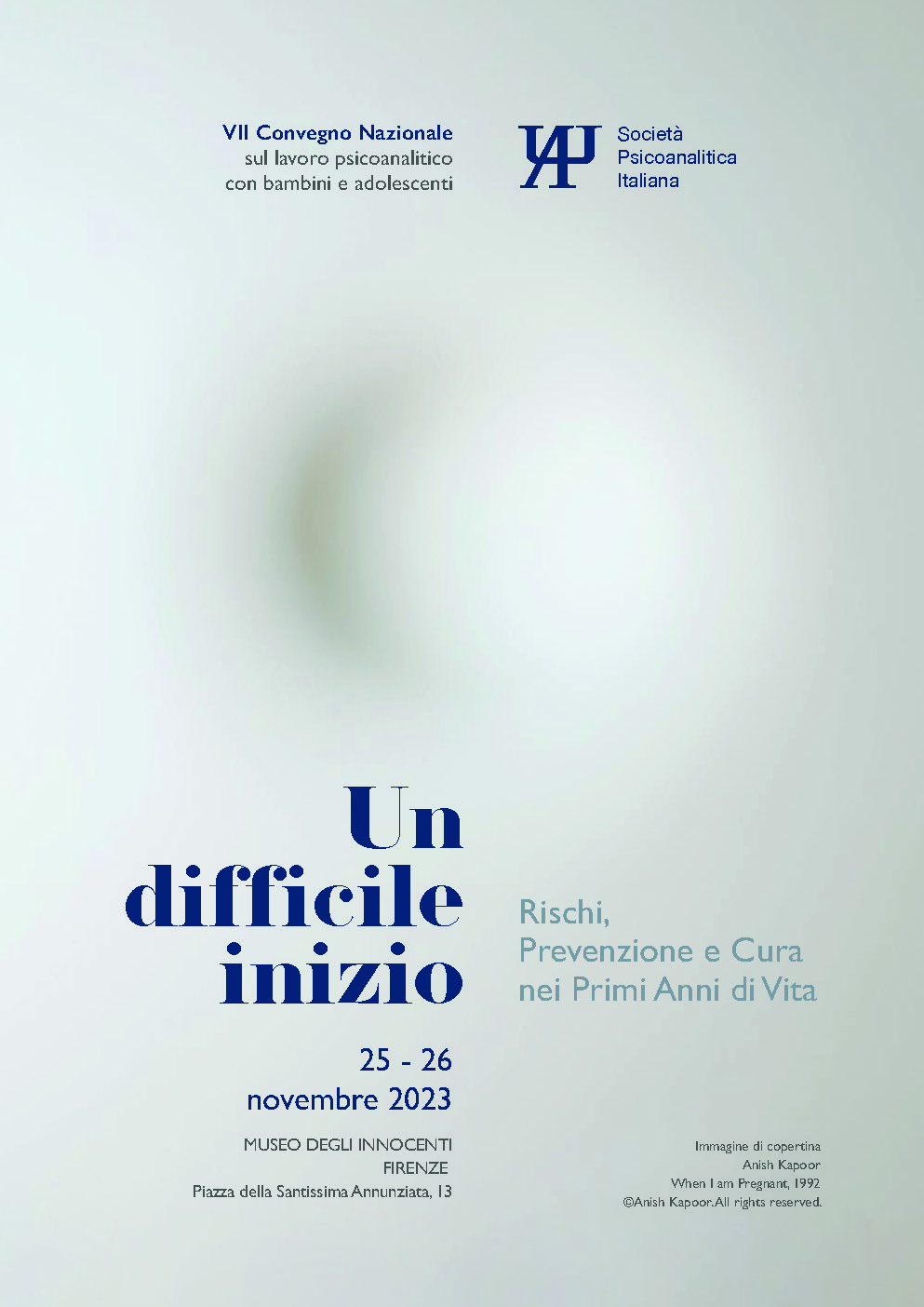 Course Image VII CONVEGNO NAZIONALE SUL LAVORO PSICOANALITICO CON BAMBINI E ADOLESCENTI. UN DIFFICILE INIZIO.